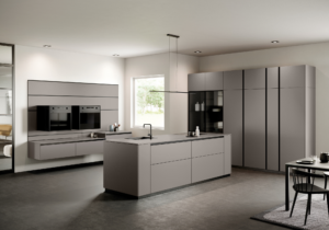 kookeiland keuken, lichte keuken, keuken taupe