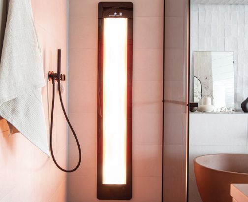 Gratis Sunshower met infrarood en UV